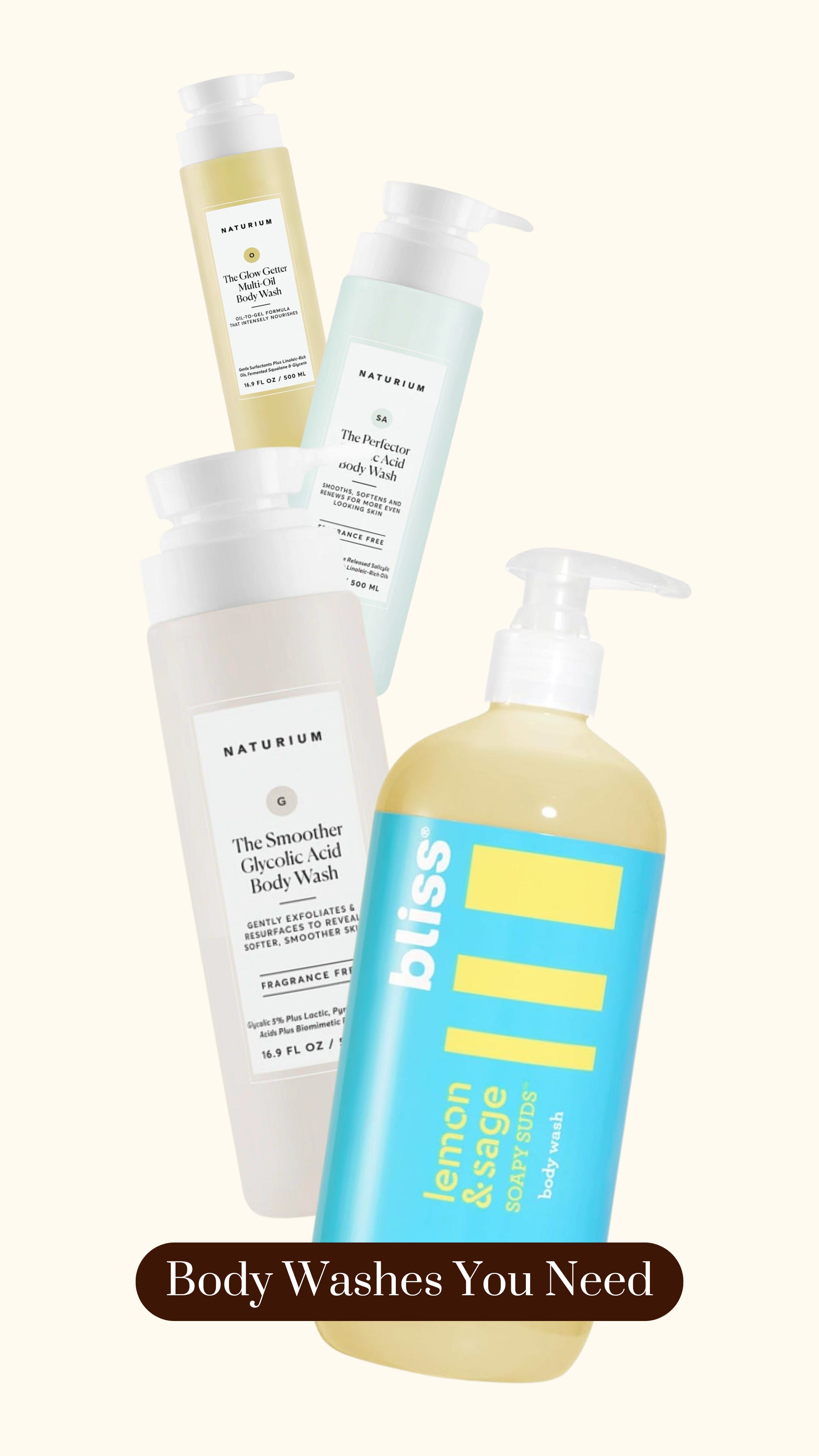 These Body Washes are MEP - by Julia Casella
