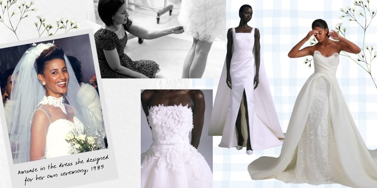ethiopian wedding dress designer amsale Honoring Amsale Aberra: The Inventor of the Modern Wedding Dress