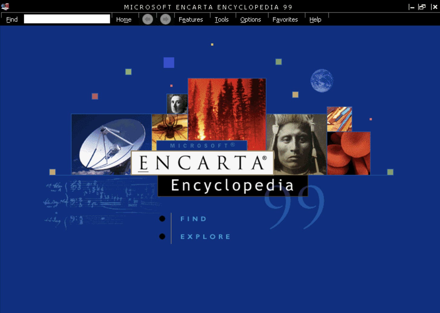 Enciclopedia Microsoft Encarta '99 : r/90sdesign Enciclopedia Microsoft Encarta '99 : r/90sdesign