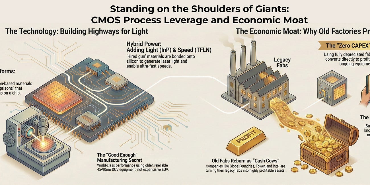 [PC101] Lecture 2: Standing on the Shoulders of Giants — CMOS Process Leverage and Economic Moat