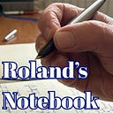 Logo for Roland’s Notebook 