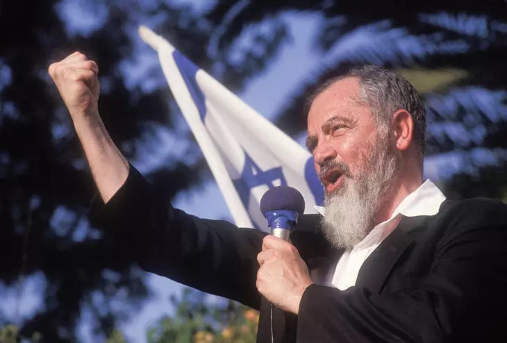 Le rabbin américain Meir Kahane