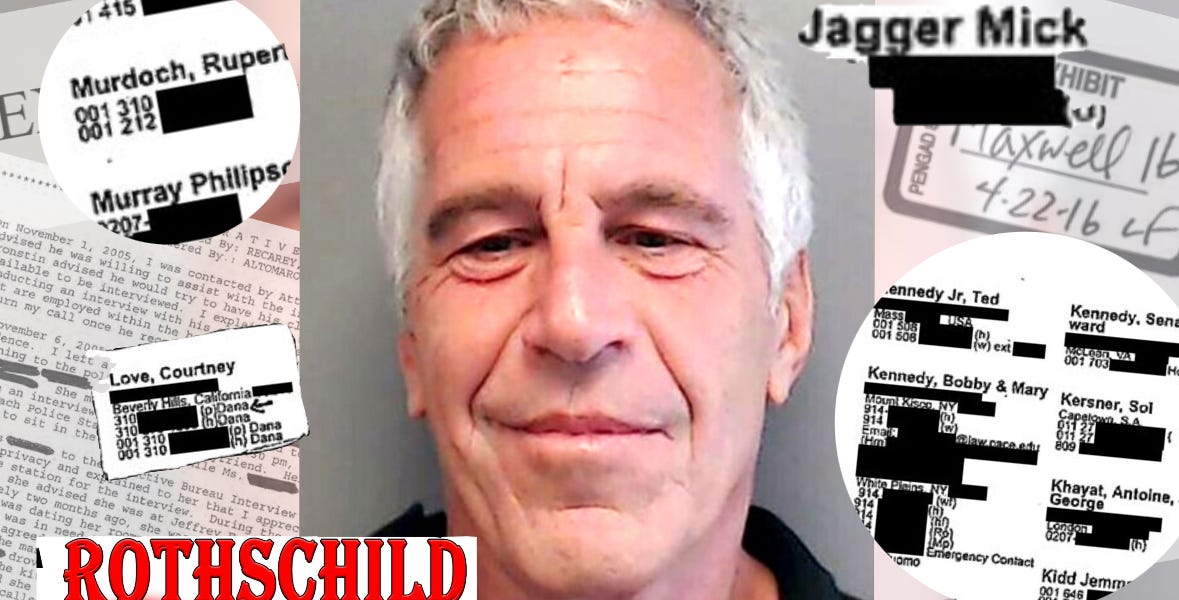 Who's in Jeffrey Epstein's black book? See all 97 pages of pals right here