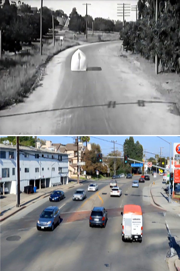 Filming locations then and now Harold Lloyd movie Get Out and Get Under.