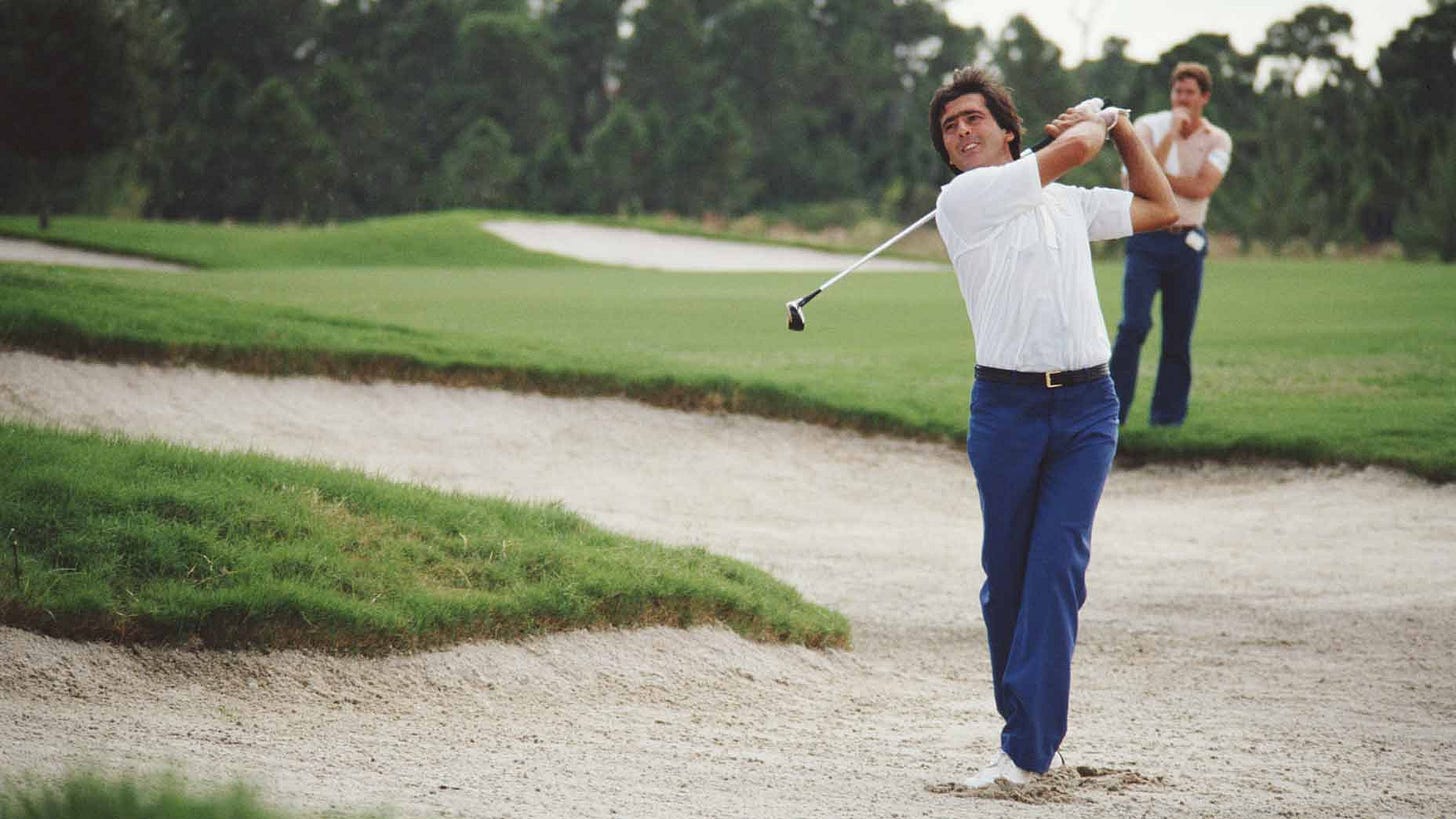 How to hit 1 of Seve's most unbelievable Ryder Cup shots How to hit 1 of Seve's most unbelievable Ryder Cup shots
