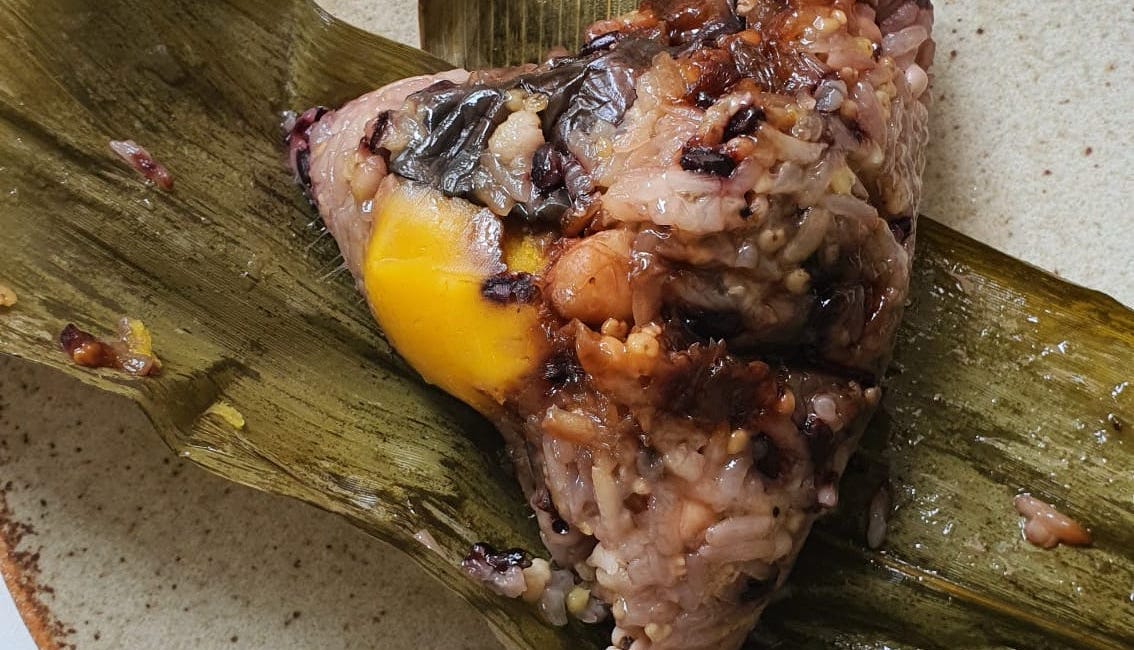 Multigrain glutinous rice dumplings 