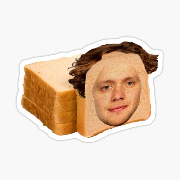 Artemi Panarin AKA the Breadman Sticker Artemi Panarin AKA the Breadman Sticker