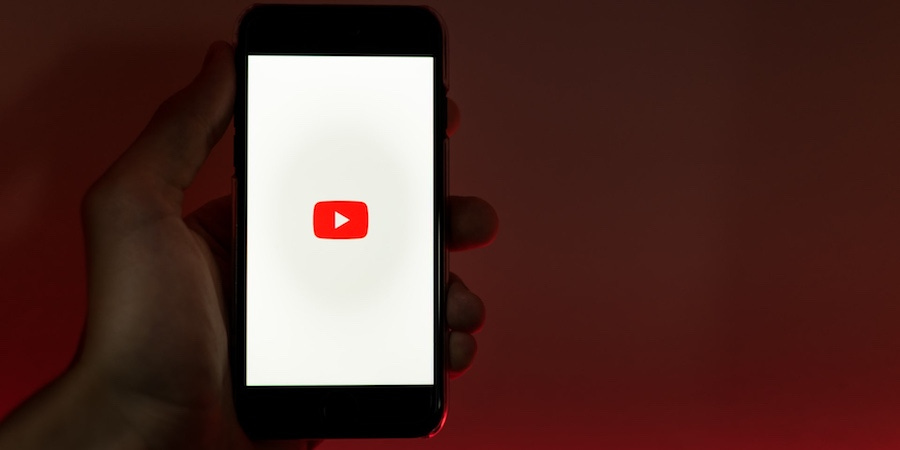 YouTube on smartphone YouTube on smartphone