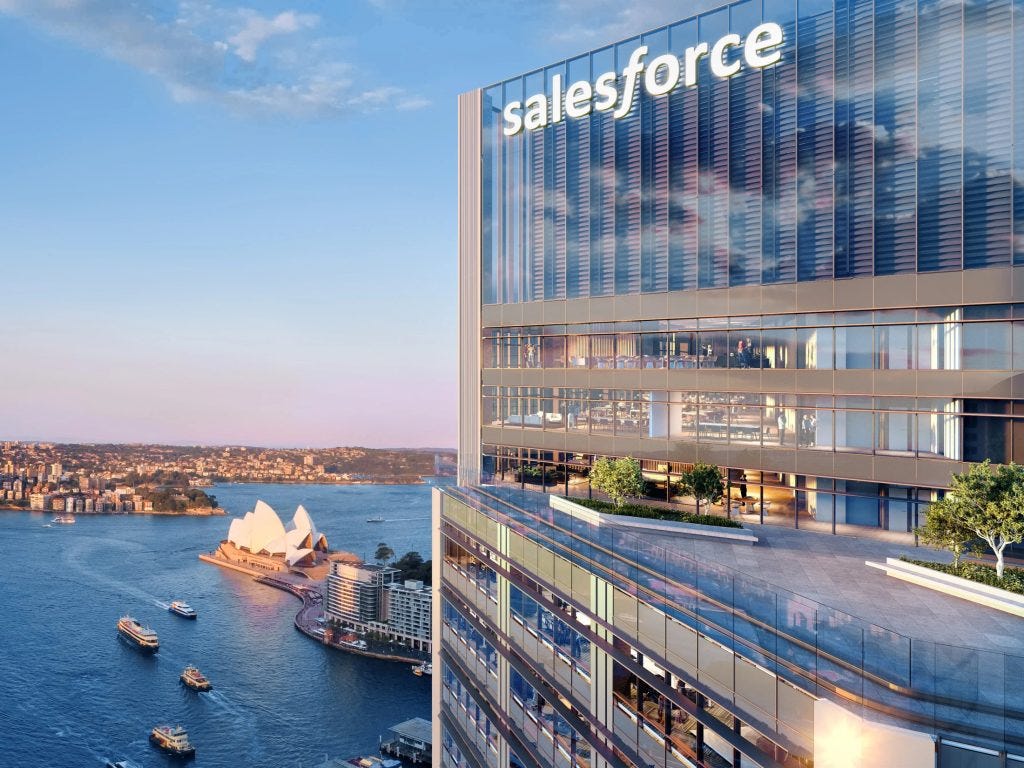 Salesforce tower building as the new Agentforce 3 platform aims to tackle what many businesses have been struggling with: actually seeing what their AI agents are up to.