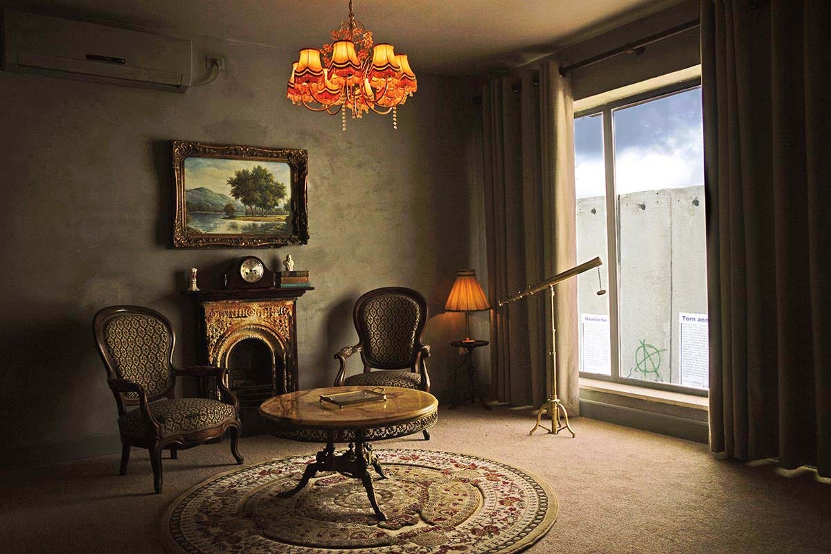 BozAround, Banksy Hotel, Travel, Palestine, Walled Off