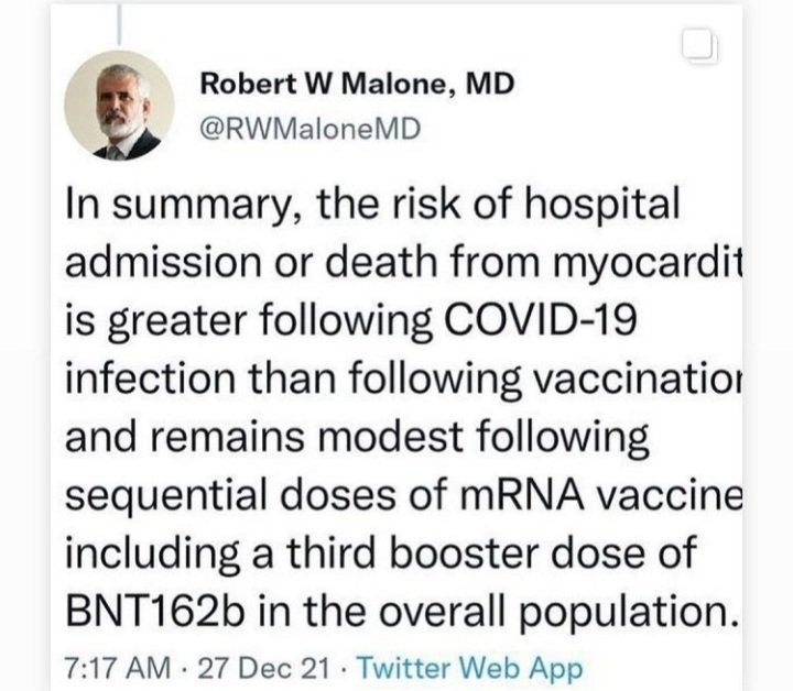 Were these 2 TWITTER posts put out by Malone? Seems so & people are flooding investigative reporter Jim Torma (UNCHAINED podcast) with examples of confusing statements; your view? 