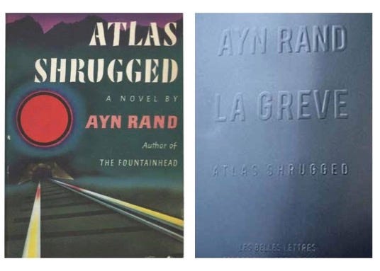 Couvertures de l’édition originale de 1957 et de l’édition française de 2011 aux Belles Lettres du livre La Grève