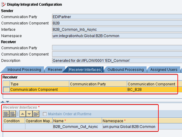 Receiver Interface for EDI Separator Receiver Interface for EDI Separator