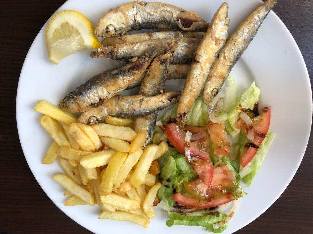 Local fish platter Local fish platter