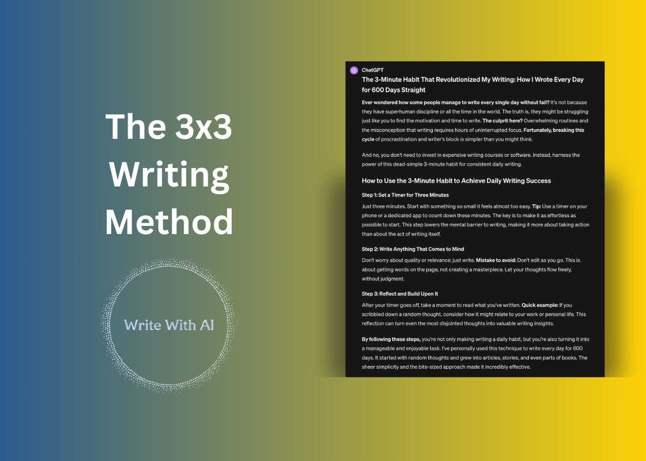 The 3x3 Method To Turn Any Framework Into An Article (And Your ...