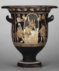 Alcmene appealing to Zeus against Amphitryon. London, British Museum.