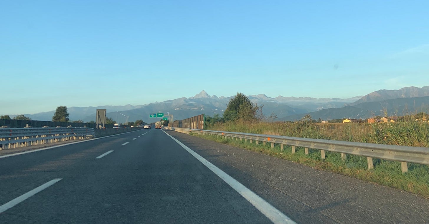 From the hills above Turin, from the ancient terraces of Biella, even on the clearest days, from the distant spires of Milan, one mountain alone commands the western horizon.