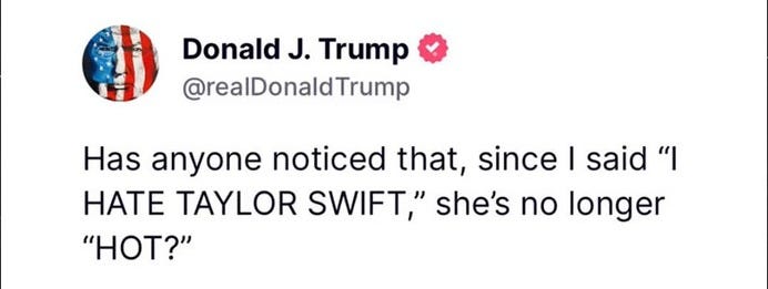 Donald Trump Says Taylor Swift's No Longer 'Hot' Since He Said He Hated Her