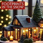 Footprints in the snow