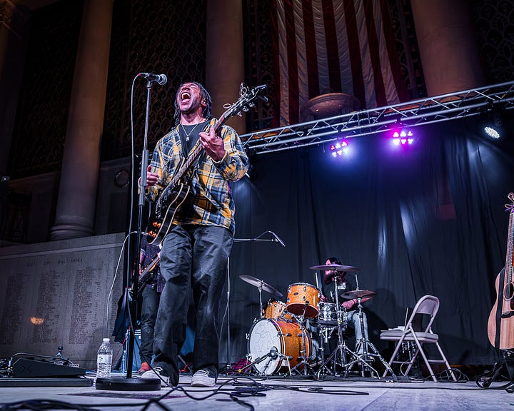 Seth Witcher performing live at Wide Awake Festival.