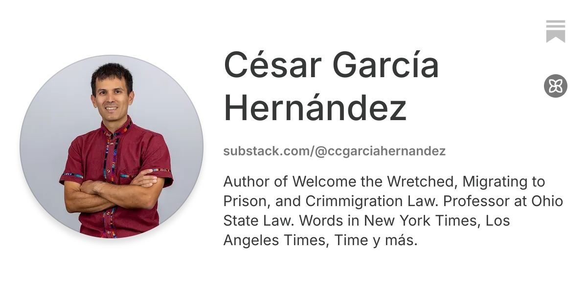 César García Hernández | Substack