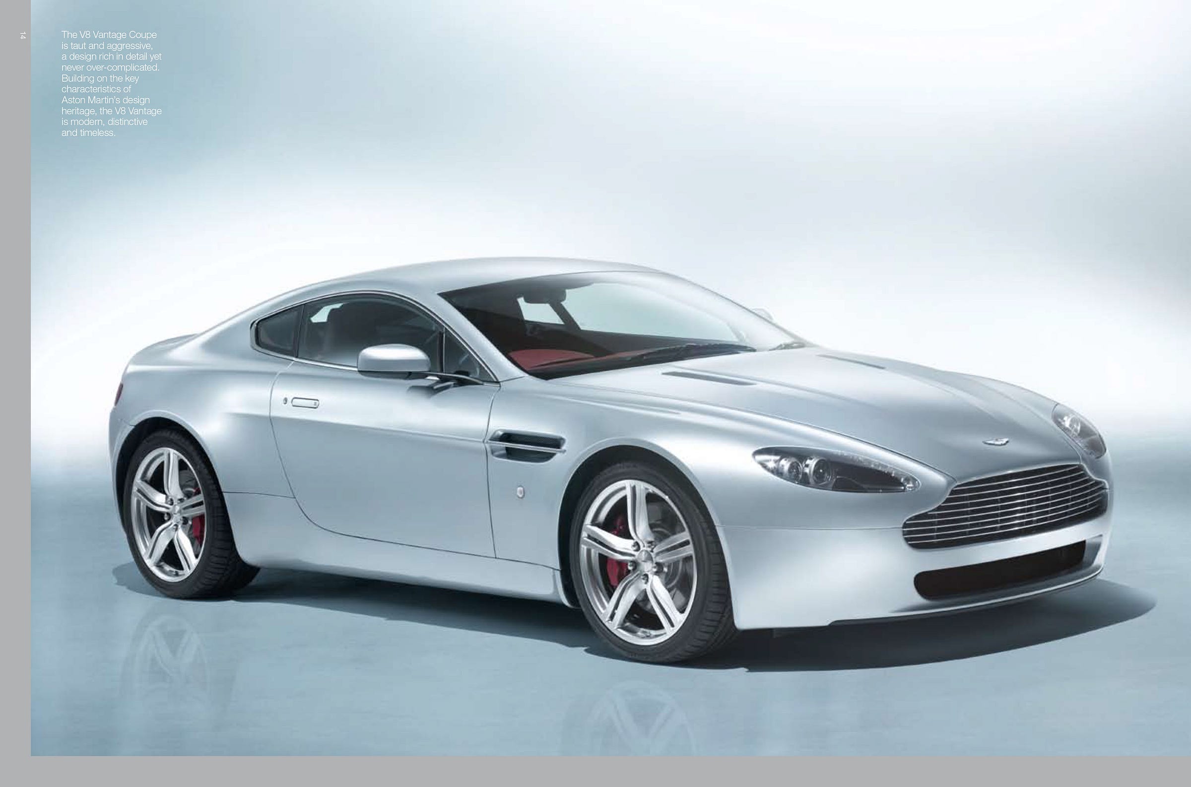 Aston Martin V8 Vantage 2008 brochure
