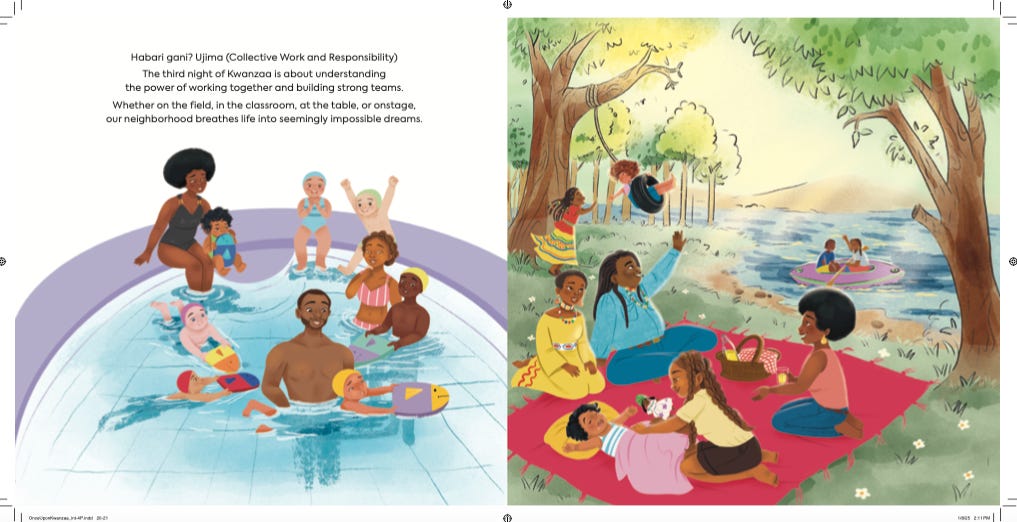 Author Nyasha Williams Sidney Rose McCall Once Upon a Kwanzaa