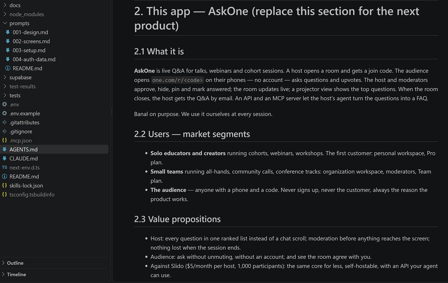 AGENTS.md strategic context placeholder in the Claude SaaS solution template AGENTS.md strategic context placeholder in the Claude SaaS solution template