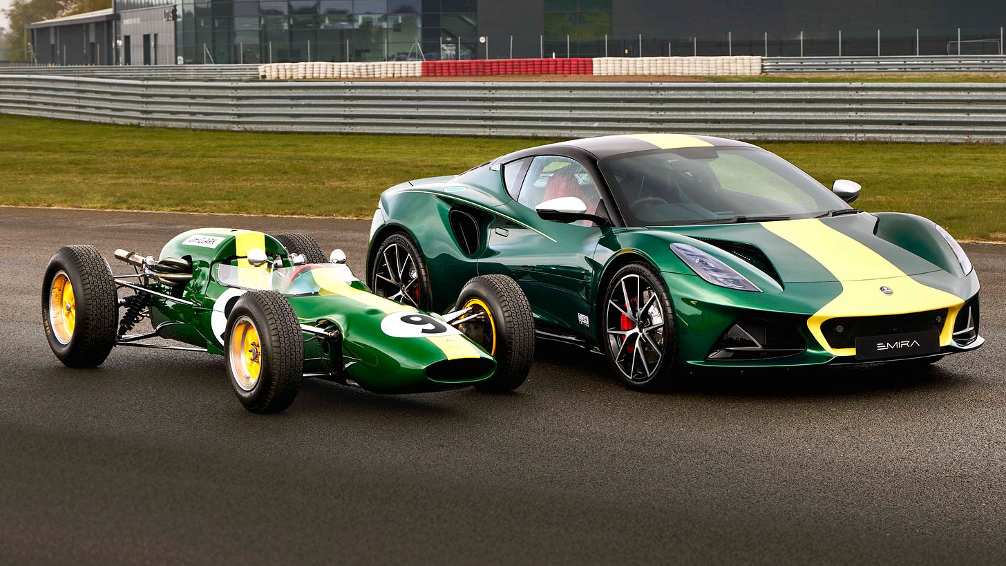 Lotus is commemorating Jim Clark with this £115k British Racing Green Emira  V6 | Top Gear