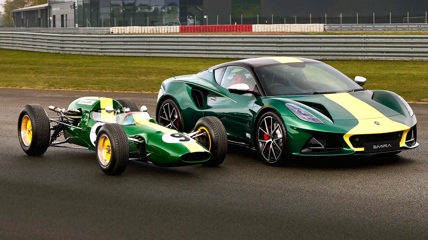 Lotus is commemorating Jim Clark with this £115k British Racing Green Emira  V6 | Top Gear