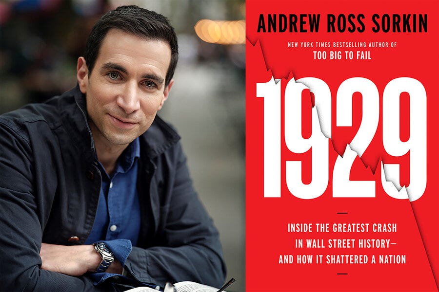 1929': Andrew Ross Sorkin looks at the worst crash in US ...