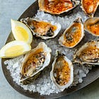 Hog Island's Grilled Oysters with Four Sauces