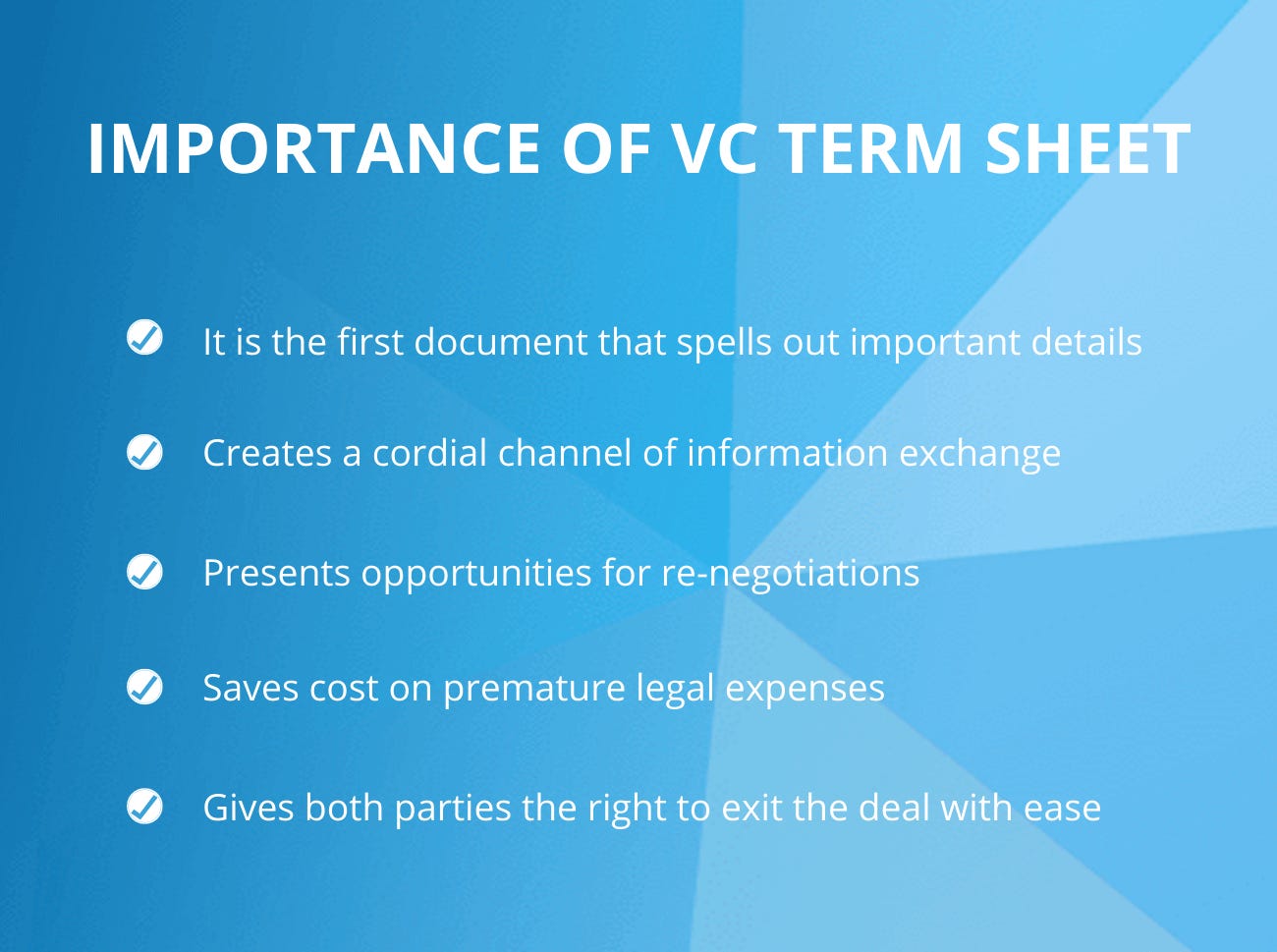 Venture Term Sheets - by Jesty - The Builders' Memo