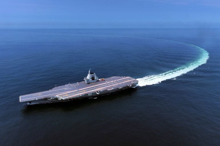 The Naval Reversal: China's Carrier and the Illusion of Perpetual Western Dominion