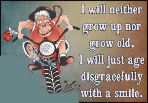 Just age disgracefully meme