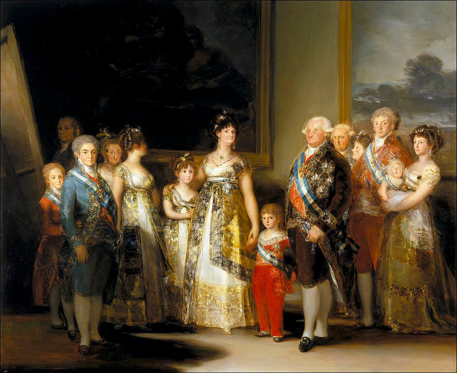 The Family of Charles IV, 1800 by Francisco Goya The Family of Charles IV, 1800 by Francisco Goya