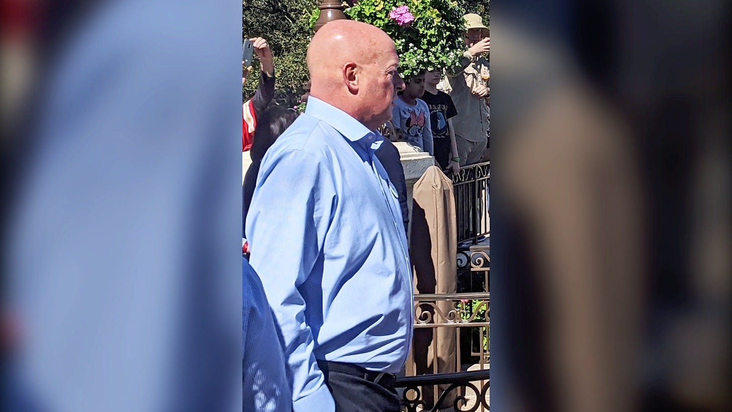 Bob Chapek at Magic Kingdom in February 2020. Image: elisfkc2 via Wikimedia Commons