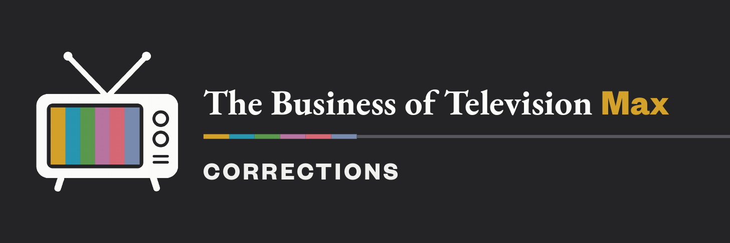 Corrections Corrections