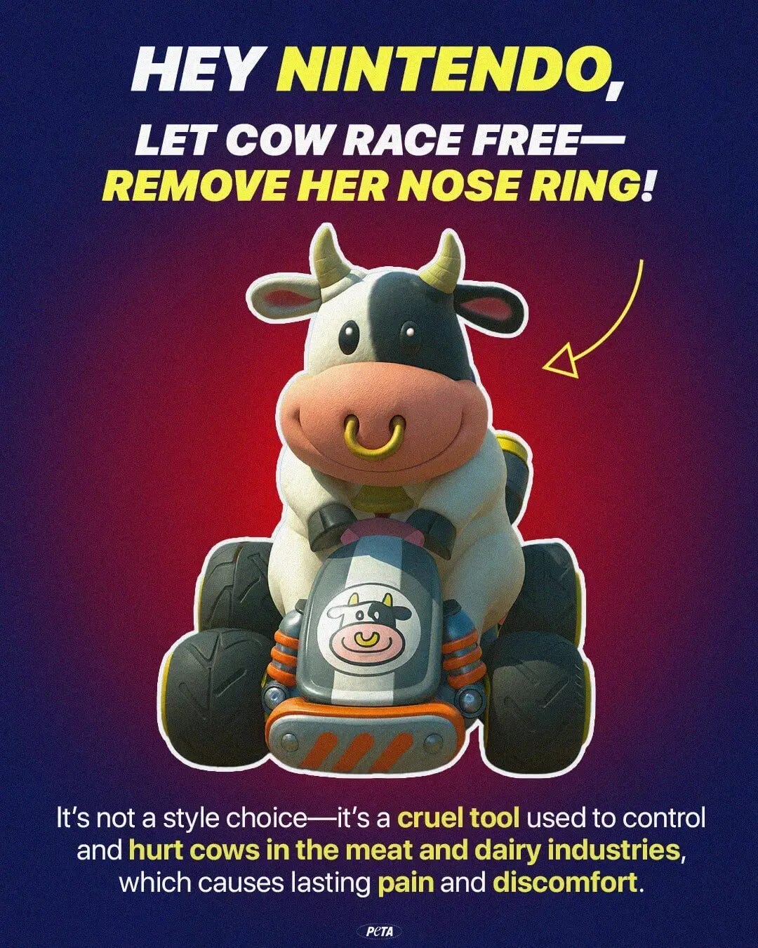 PETA Mario Kart World