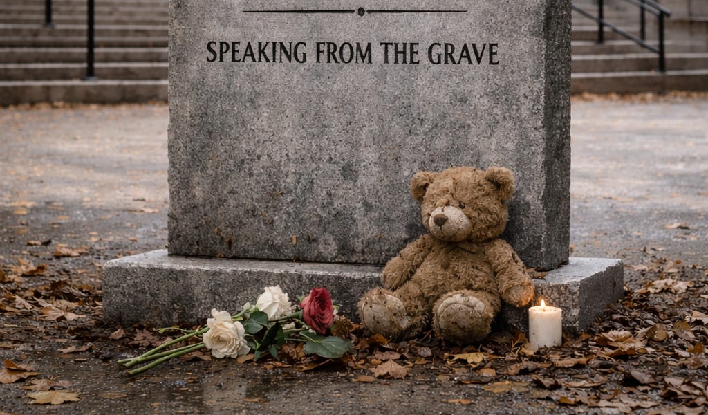 Murdered Children of Family Court Speak from the Grave