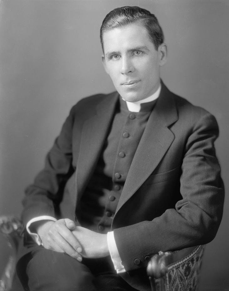 SHEEN, FULTON J. REVEREND - Public domain portrait… — PICRYL - Public  Domain Media Search Engine