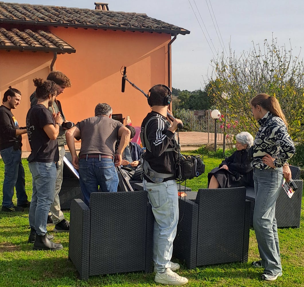 La troupe di “Matteo” all’Agriturismo Montecardone