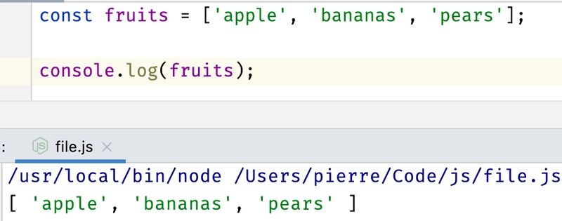 Debugging with simple console.log Debugging with simple console.log