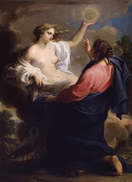 Allegory of Mercy and Truth, 1745 - Pompeo Batoni - WikiArt.org
