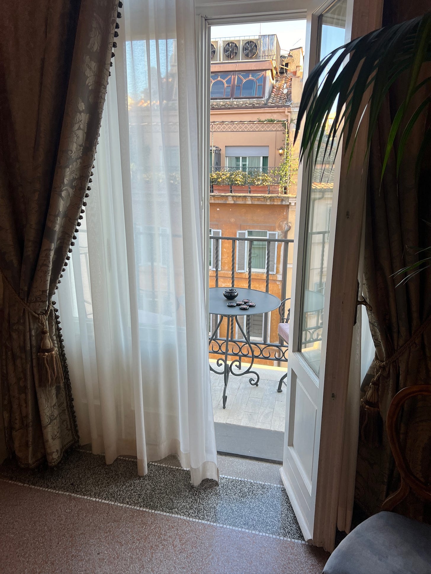 Hotel Locarno in Rome, Italy.