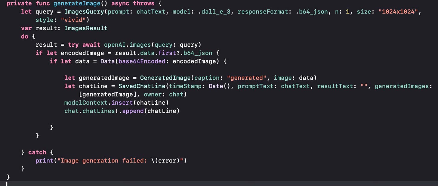 Generating images with the OpenAI API