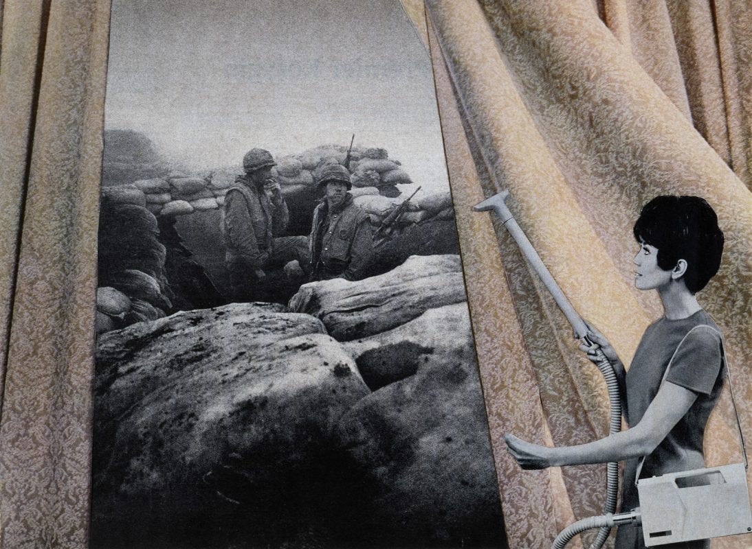 Bringing it All Back Home: How Martha Rosler brought the Vietnam War into the American living room –– Minneapolis Institute of Art Bringing it All Back Home: How Martha Rosler brought the Vietnam War into the American living room –– Minneapolis Institute of Art