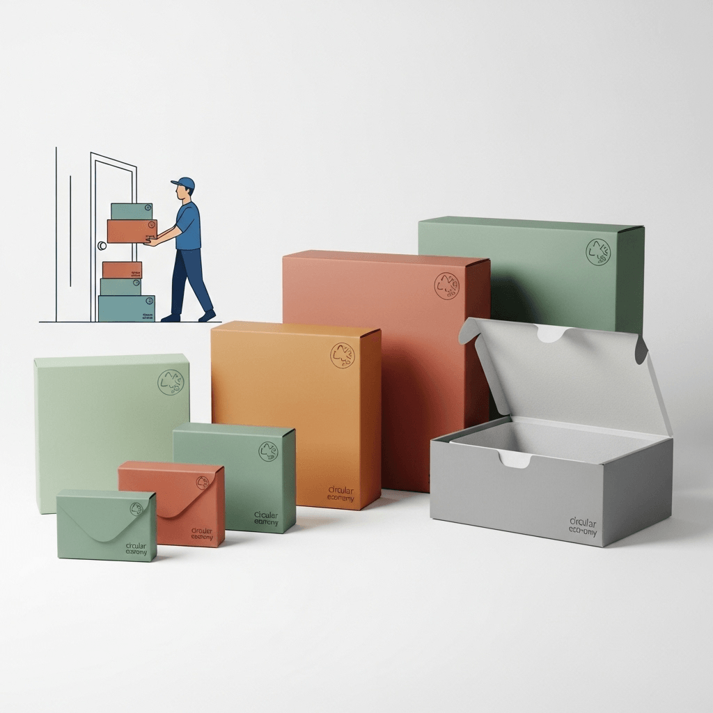 Reusable packaging system concept Reusable packaging system concept