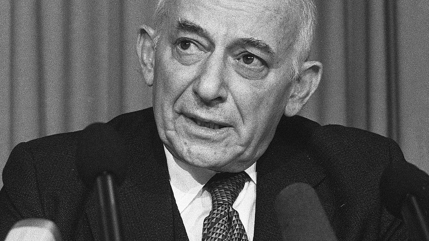 Eugene Rostow: the bureaucratic architect who turned JFK’s murder into a managed story — ensuring the truth died long before the report was written.