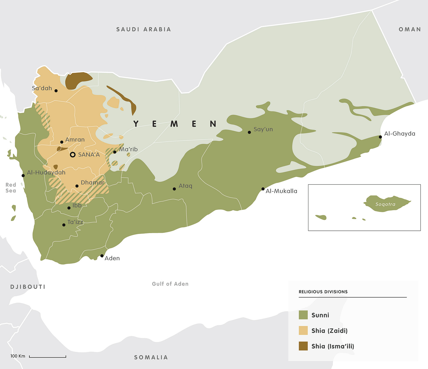 Religious divisions in Yemen Religious divisions in Yemen